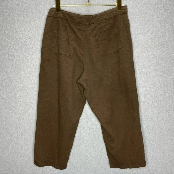 Fresh Produce Lagenlook Y2K Brown Gauzy Cotton Lounge Set - Picture 4 of 8